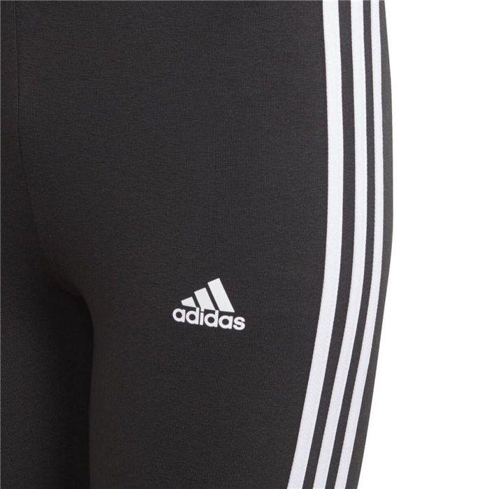Leggings de Sport pour Enfants Adidas Essentials 3 Bandas Noir 1 Leggings de Sport pour Enfants Adidas Essentials 3 Bandas Noir 1
