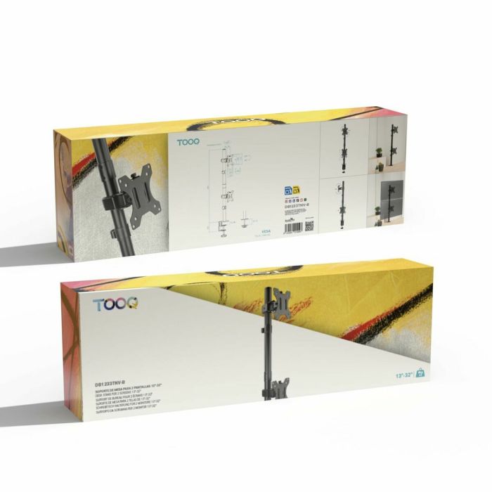 Support de table d'écran TooQ DB1233TNV-B 13"-32" 1