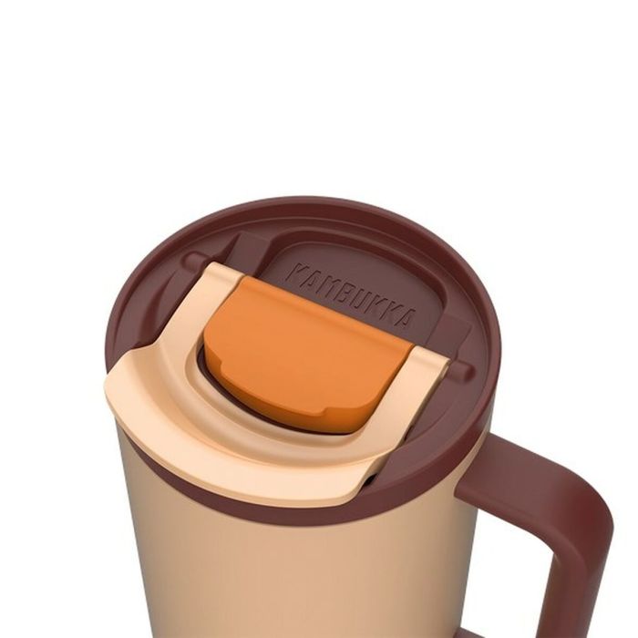 Tasse Thermos avec Couvercle Kambukka 11-08001 Orange Bronze Acier inoxydable 950 ml