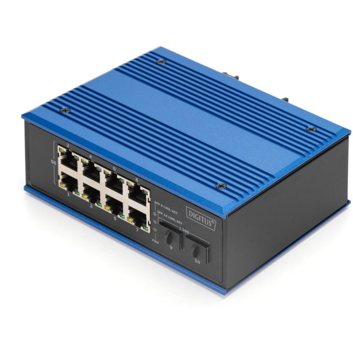 Digitus 8+2P Industrial Gigabit Ethernet PoE Switch 0 Digitus 8+2P Industrial Gigabit Ethernet PoE Switch 0