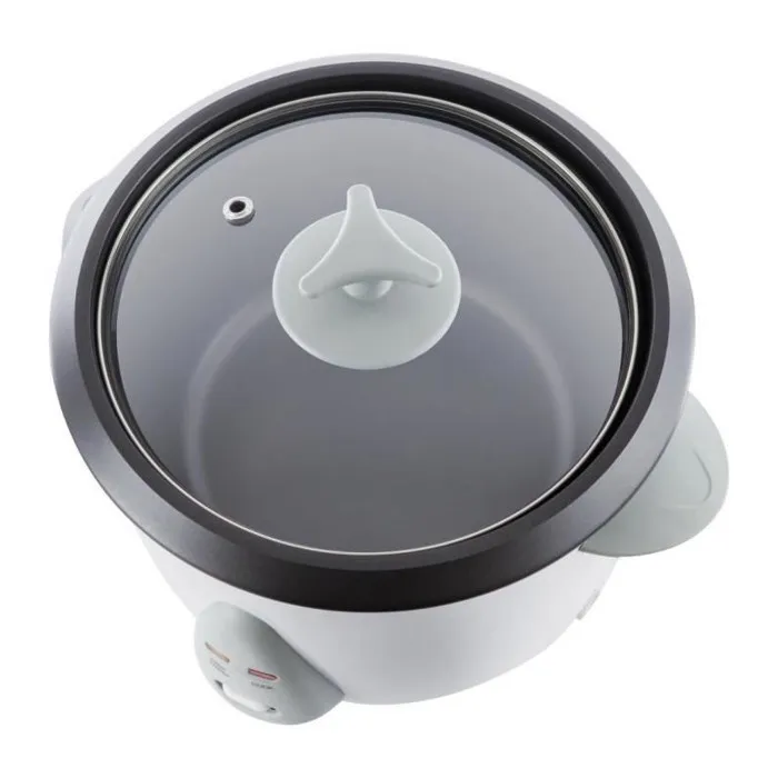 Sencor SRM 1500WH - Cuiseur à riz vapeur automatique 1.5 L (1200 g) 500 W, blanc - Inclus spatules et verre doseur Sencor SRM 1500WH - Cuiseur à riz vapeur automatique 1.5 L (1200 g) 500 W, blanc - Inclus spatules et verre doseur