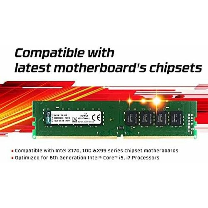 Mémoire RAM Kingston KVR32N22S6/8 8 GB DDR4 3200 MHz CL22 11