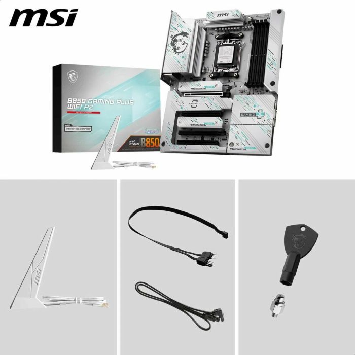 Carte Mère MSI B850 GAMING PLUS WiFi PZ AMD B850 AMD AM5 2 Carte Mère MSI B850 GAMING PLUS WiFi PZ AMD B850 AMD AM5 2