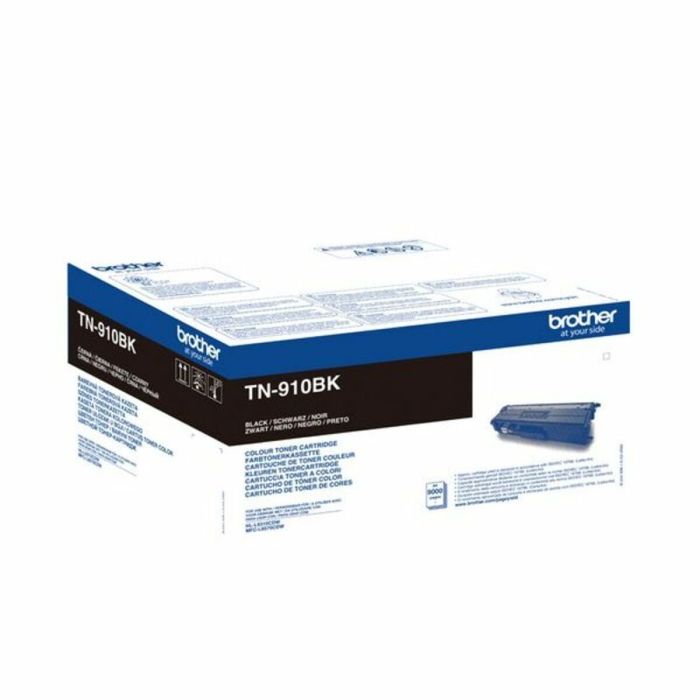 Toner original Brother TN910BK Noir (1 Unités) 1