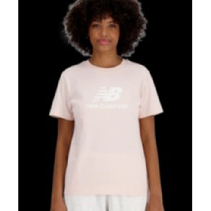 T-shirt à manches courtes femme New Balance ESSENJERSEY LOGO WT41502 OUK Rose 1 T-shirt à manches courtes femme New Balance ESSENJERSEY LOGO WT41502 OUK Rose 1