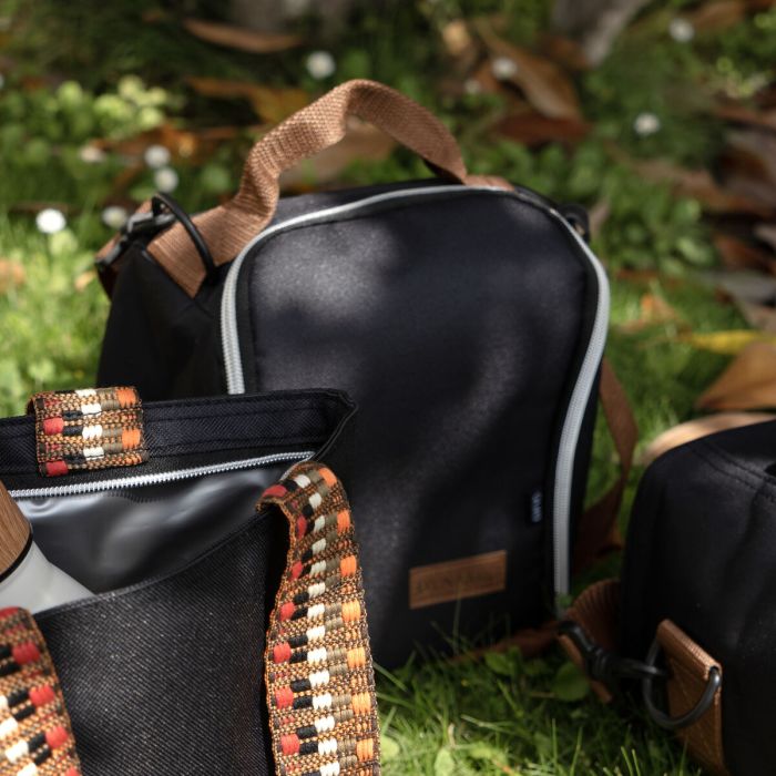 Sac Thermique Quid Dynamic Sac à goûter Noir 20 x 13 x 20 cm 4 Sac Thermique Quid Dynamic Sac à goûter Noir 20 x 13 x 20 cm 4