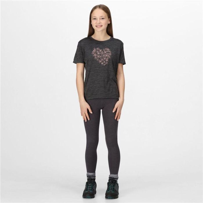 T shirt à manches courtes Enfant Regatta RKT143-4ZQ Gris 1