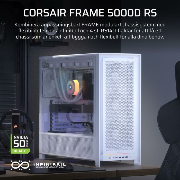Boîtier ATX semi-tour Corsair CC-9011308-WW Blanc 8