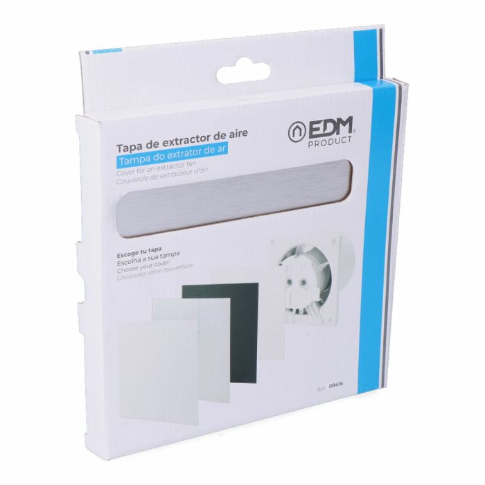 Bouche pour extracteur d'air EDM 08416 08413 17,5 x 17,5 cm 2 Bouche pour extracteur d'air EDM 08416 08413 17,5 x 17,5 cm 2
