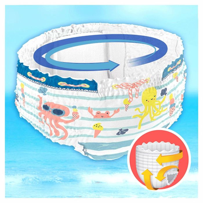 Couches jetables Dodot Splashers 4-5 9-15 kg (11 Unités) 1