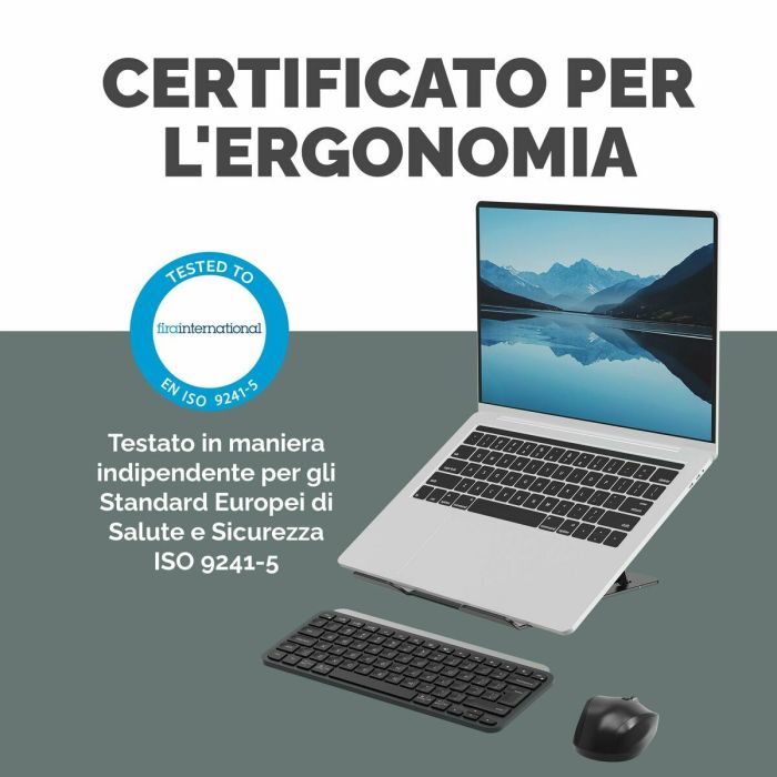 Support Pliable et Réglable pour Portable Fellowes Alumia 6