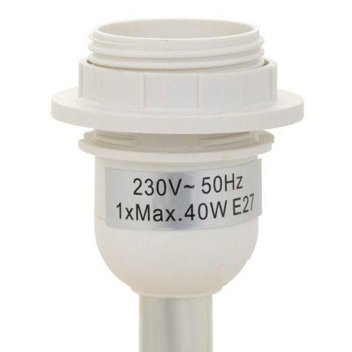 Lampe de bureau Alexandra House Living Argent Céramique 12 x 30 x 12 cm 3