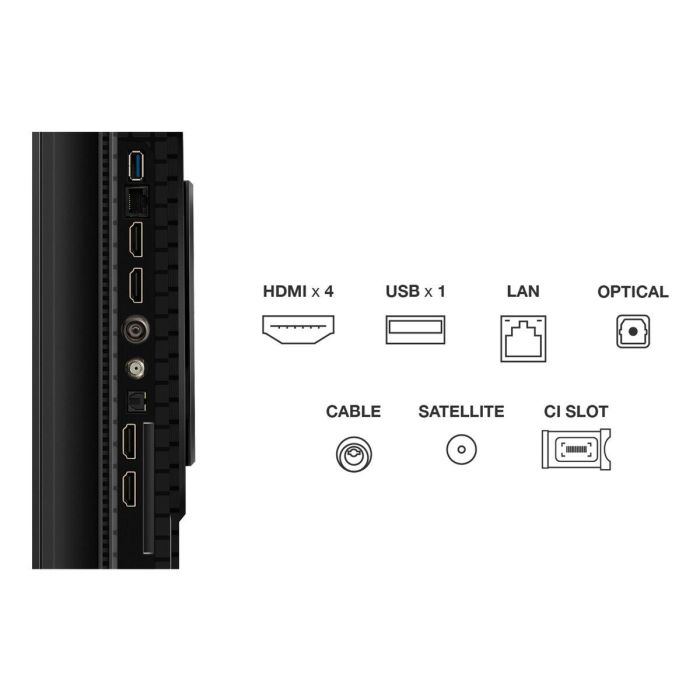 TV intelligente TCL 65P89K 65 65" 4K Ultra HD HDR QLED 2