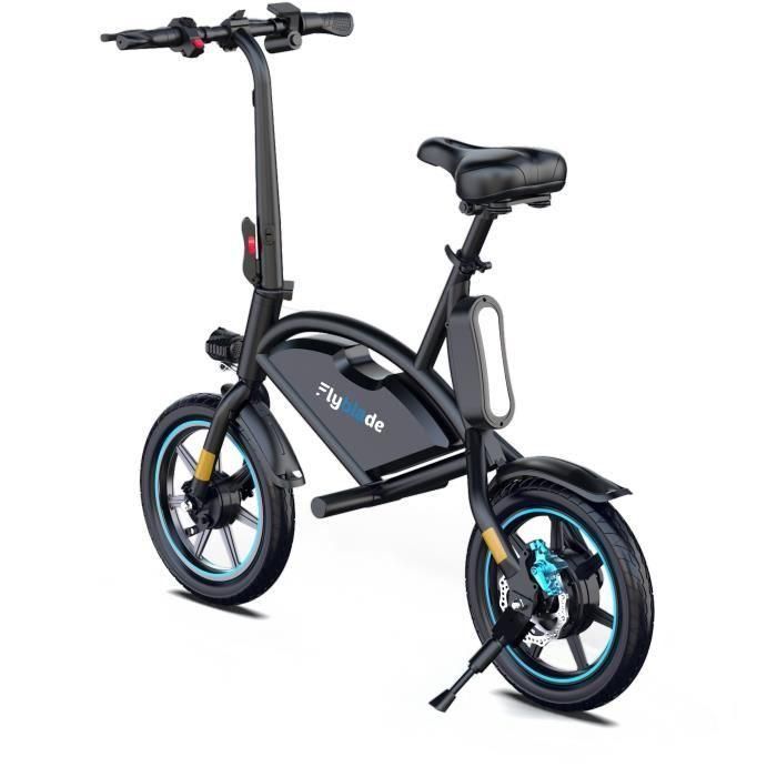 Draisienne électrique - FLYBLADE - 350 W - Max 25 km/h - 14 - Bluetooth - Pliable - Support de téléphone - Noir 3