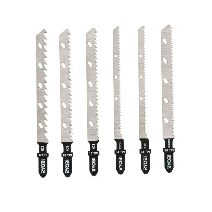 Lames de rechange Ryobi 5132002810 6 Pièces 2
