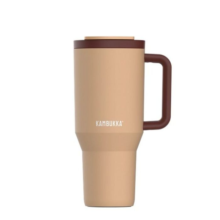 Tasse Thermos avec Couvercle Kambukka 11-08001 Orange Bronze Acier inoxydable 950 ml