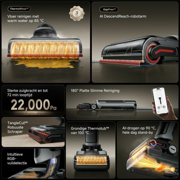 Aspirateur Dreame 011101AA000225 Noir 2 Aspirateur Dreame 011101AA000225 Noir 2