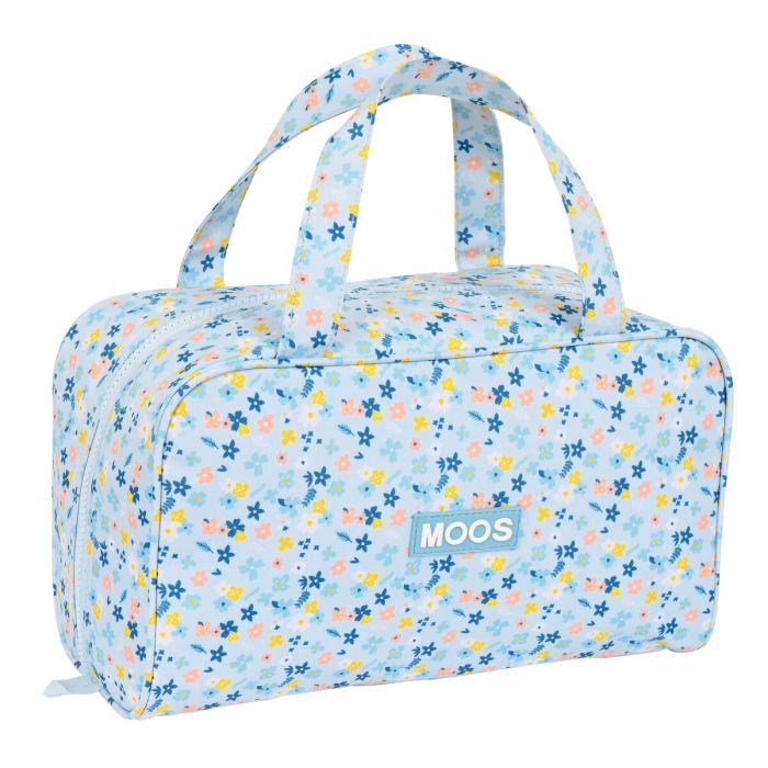 Trousse de Toilette Moos Lovely Bleu 31 x 14 x 19 cm 3 Trousse de Toilette Moos Lovely Bleu 31 x 14 x 19 cm 3