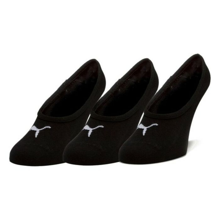 Socquettes de Sport Puma FOOTIE (3 paires) Noir 2 Socquettes de Sport Puma FOOTIE (3 paires) Noir 2