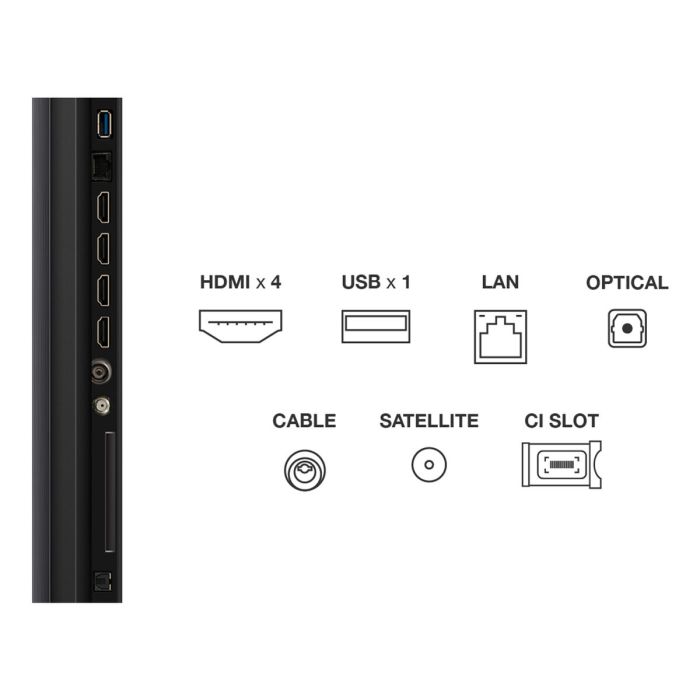 TV intelligente TCL 75C7K 75" 4K Ultra HD HDR QD Mini LED 2