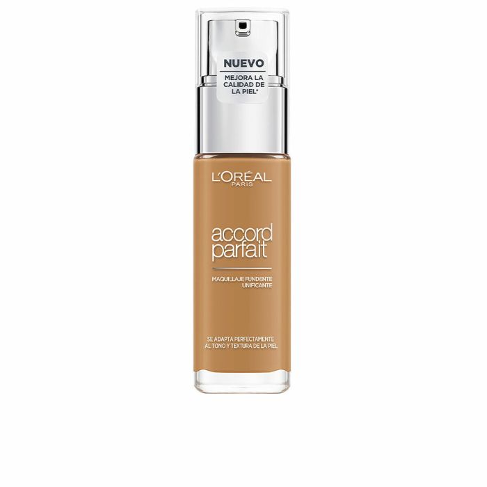Base de Maquillage Crémeuse L'Oreal Make Up Accord Parfait 5,5N-sun Nº 5,5n Nº 5,5n-Sun 30 ml