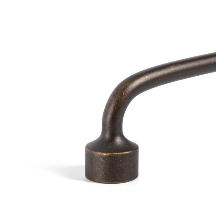 Tirador Zamak Modelo Floid Distancia 192 Acabado Laton Antiguo Viefe 2