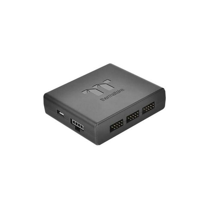 140mm Thermaltake Riing Plus 14 LED RGB Radiator Fan TT Premium Black 3 Pack 7 140mm Thermaltake Riing Plus 14 LED RGB Radiator Fan TT Premium Black 3 Pack 7