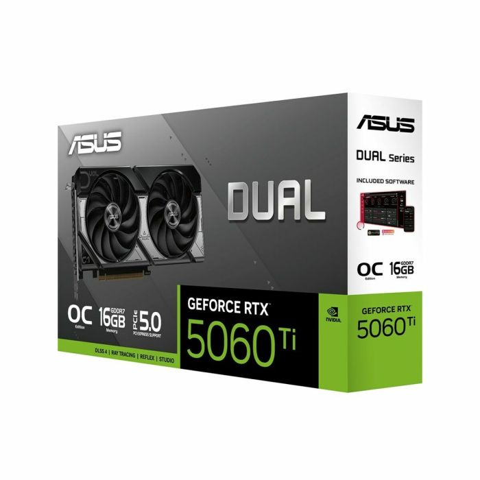 Carte Graphique Asus 90YV0MH0-M0NA00 geforce rtx 5060 ti 16 GB GDDR6 GDDR7 37