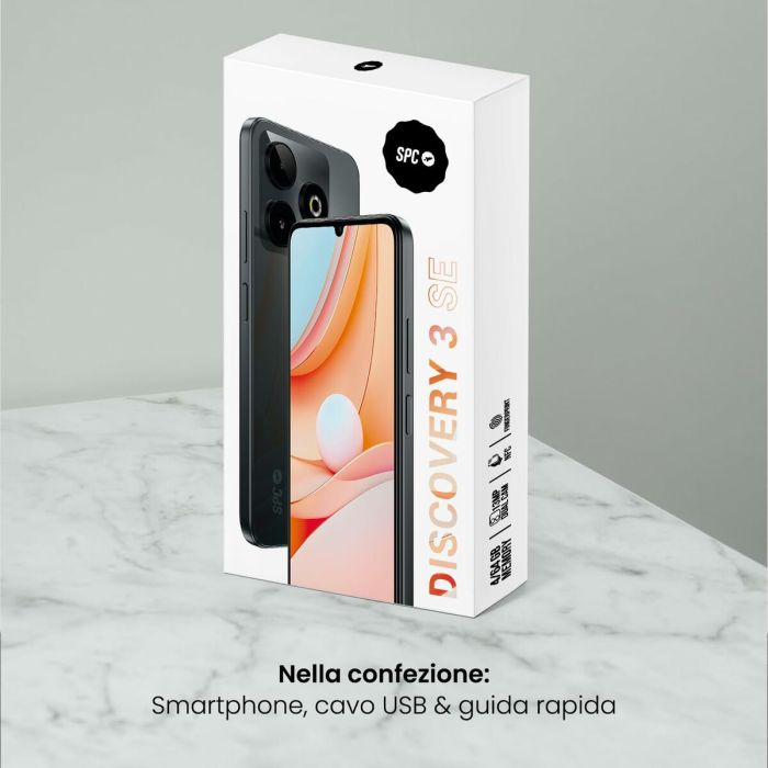 Smartphone SPC Discovery 3 SE 6,8" 4 GB RAM 64 GB Noir Gris Unisoc 4