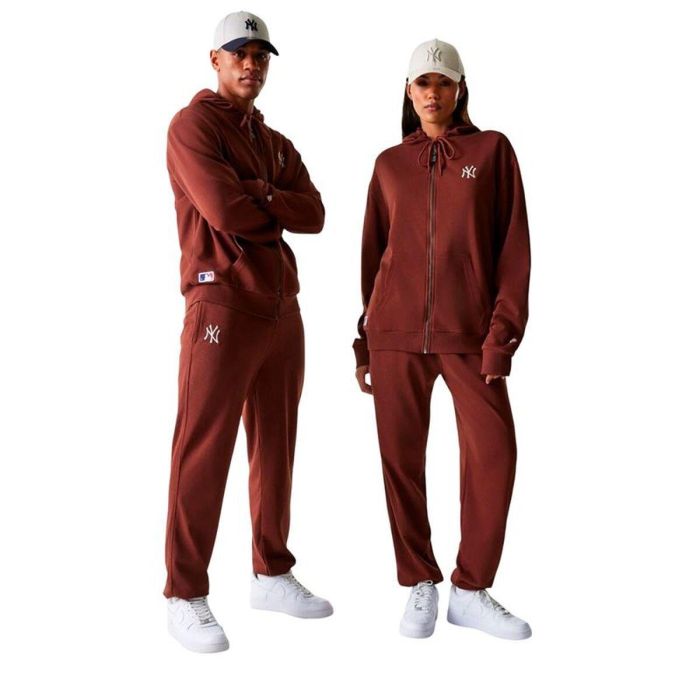 Veste New Era New York Yankees MLB Midi League Marron 1 Veste New Era New York Yankees MLB Midi League Marron 1