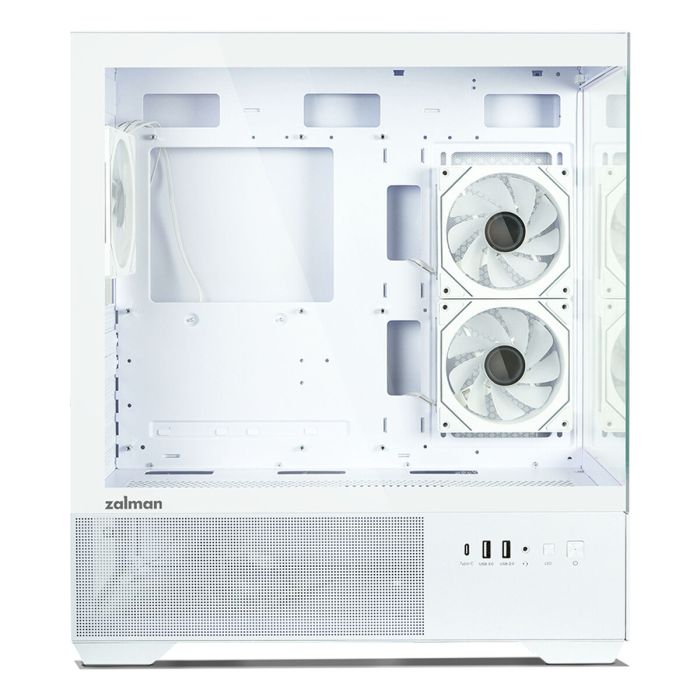 Boîtier ATX semi-tour Zalman CHRONIX WHITE Blanc 5