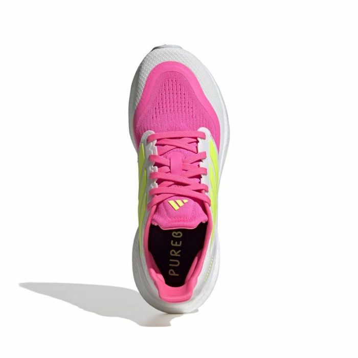 Chaussures de Running pour Adultes Adidas Pureboost 5 Blanc Rose 4