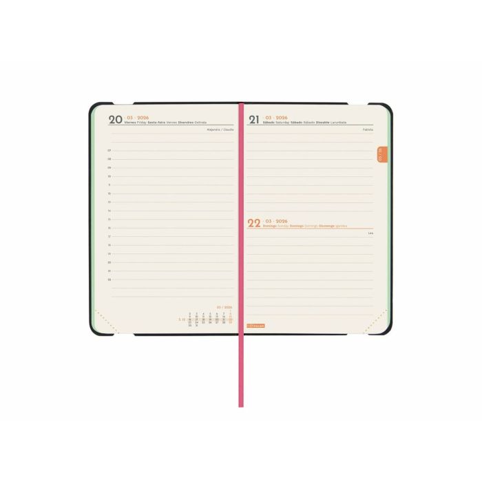 Agenda Finocam FLEXI JOY Bloom Mini 8,2 x 12,7 cm 2026 4 Agenda Finocam FLEXI JOY Bloom Mini 8,2 x 12,7 cm 2026 4