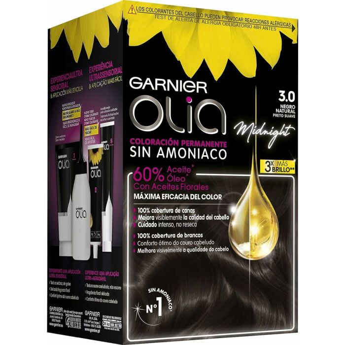 Teinture sans ammoniaque Olia Garnier 3600541234420 1 Teinture sans ammoniaque Olia Garnier 3600541234420 1