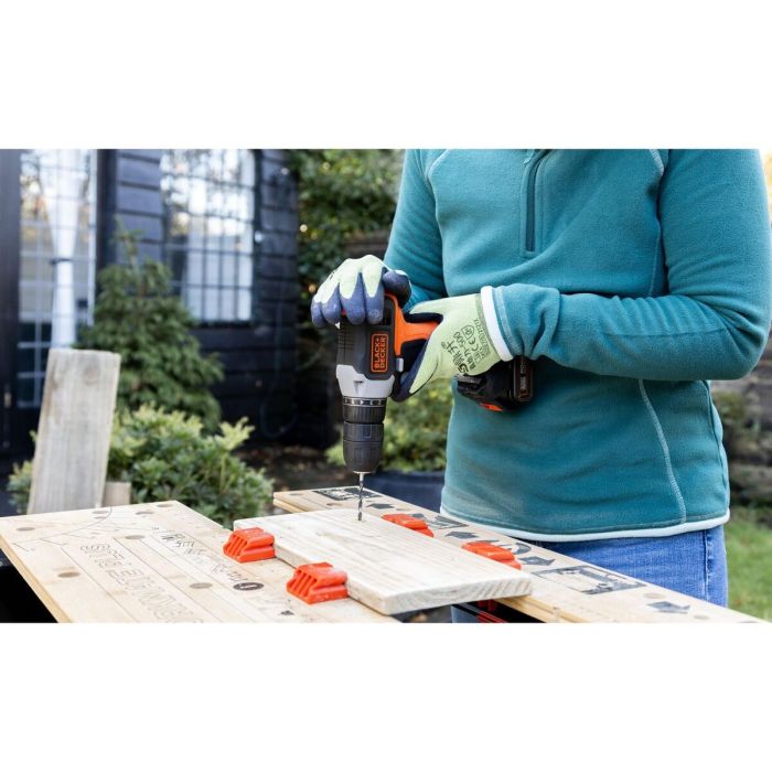 Étagère Black & Decker 1441183 Noir Acier 10 Étagère Black & Decker 1441183 Noir Acier 10