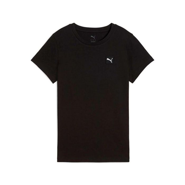 T-shirt à manches courtes femme Puma Essentials Elevated Noir 10-12 Ans