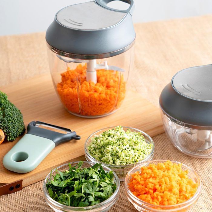 Picadora Vegetales Ozon Quid 13,5x12x14,5 cm (36 Unidades) 2