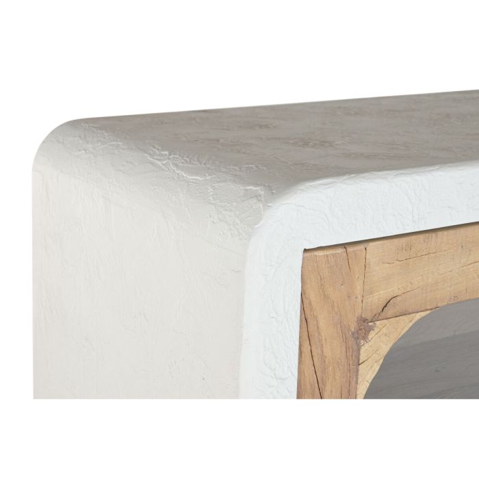 Présentoir Home ESPRIT Blanc Bois Recyclé 90 X 43 X 170 CM 5 Présentoir Home ESPRIT Blanc Bois Recyclé 90 X 43 X 170 CM 5