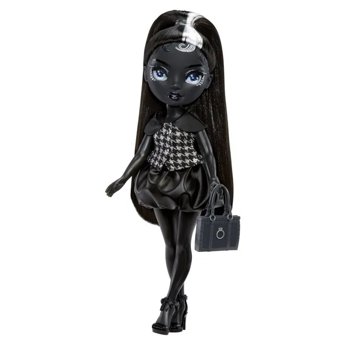Rainbow High - Poupée mannequin Shanelle Shadow High - Ton monochrome noir - Dès 4 ans