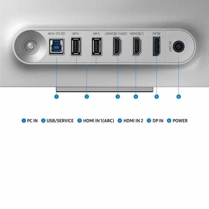 Monitor Gaming Samsung LS32DG800SUXEN 32" 4K Ultra HD 13 Monitor Gaming Samsung LS32DG800SUXEN 32" 4K Ultra HD 13