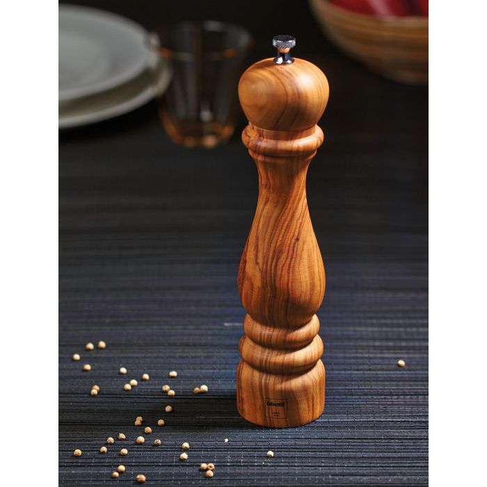 Moulin a sel - BISETTI - ROMA - 25 cm - Noyer 0 Moulin a sel - BISETTI - ROMA - 25 cm - Noyer 0