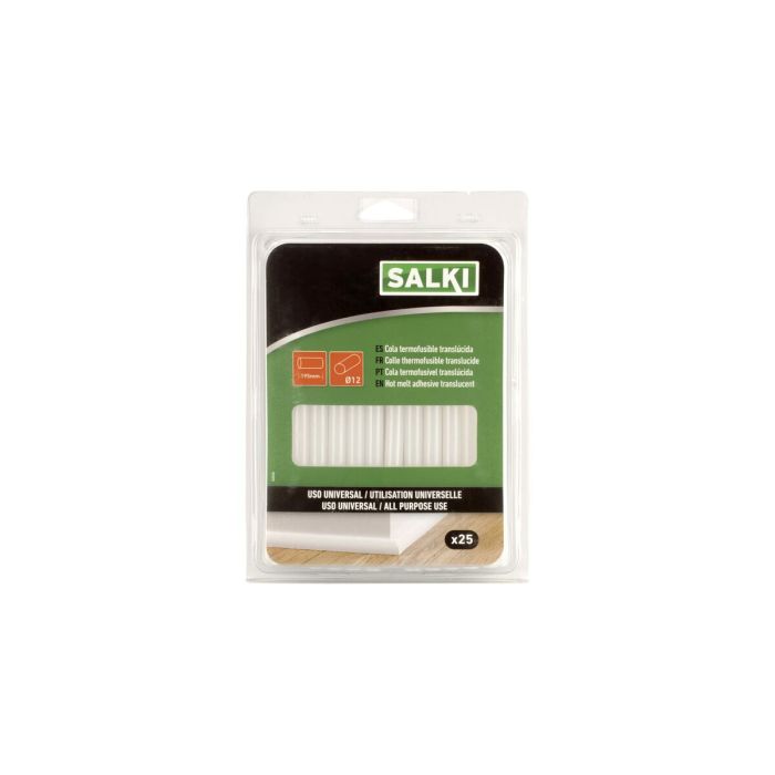 Bâtons de colle thermofusible Salki 430307 Universel Ø 12 x 195 mm 500 g Translucide (25 Unités) 3