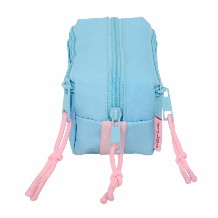 Trousse Fourre-Tout Triple Lilo & Stitch Happy Bleu ciel 22 x 8,5 x 6 cm 1 Trousse Fourre-Tout Triple Lilo & Stitch Happy Bleu ciel 22 x 8,5 x 6 cm 1