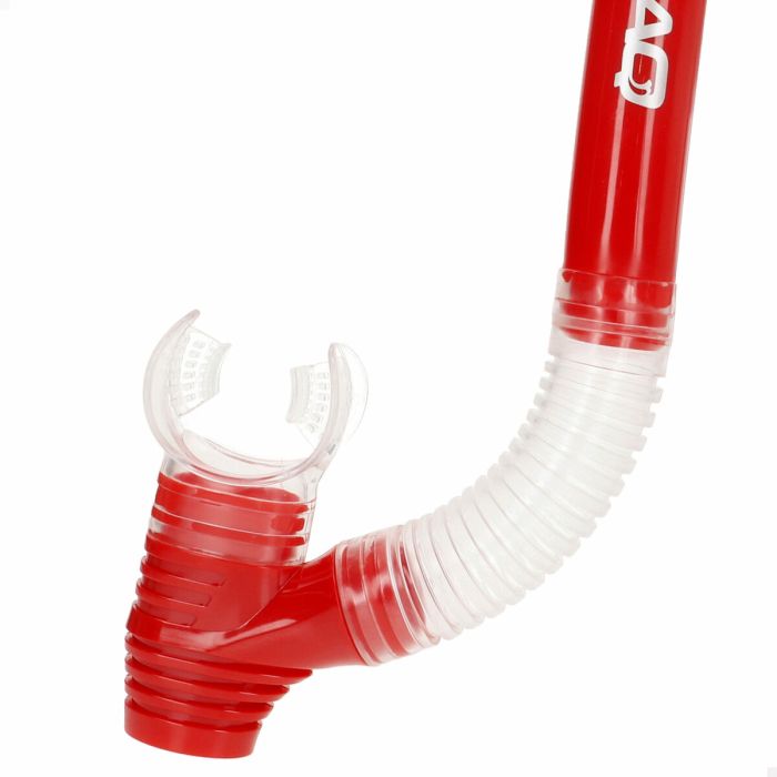Masque de Plongée avec Tube AquaSport Rouge Gris (6 Unités) 2
