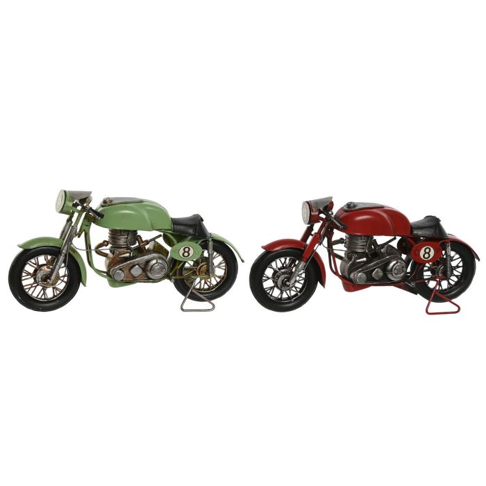 Figurine Décorative Home ESPRIT Rouge Vert Vintage 32 x 11 x 15 cm (2 Unités) 1 Figurine Décorative Home ESPRIT Rouge Vert Vintage 32 x 11 x 15 cm (2 Unités) 1