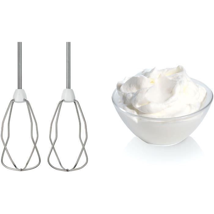 Bosch MFQ3540 - Mixeur plongeant / batteur 450W, 5 vitesses, avec fouets, crochets pétrisseurs, accessoire mixeur et bol Bosch MFQ3540 - Mixeur plongeant / batteur 450W, 5 vitesses, avec fouets, crochets pétrisseurs, accessoire mixeur et bol