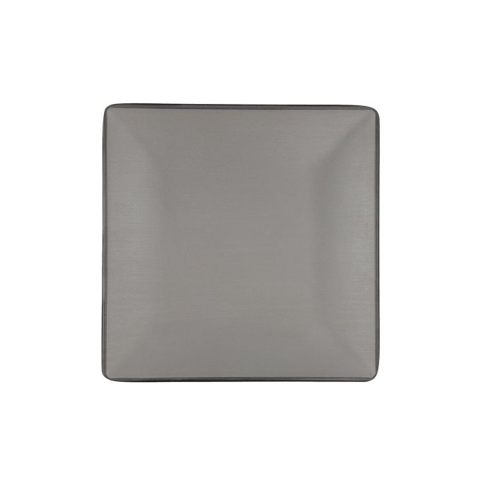 Assiette plate Bidasoa Gio Gris Plastique 21,5 x 21,5 cm (12 Unités) 2