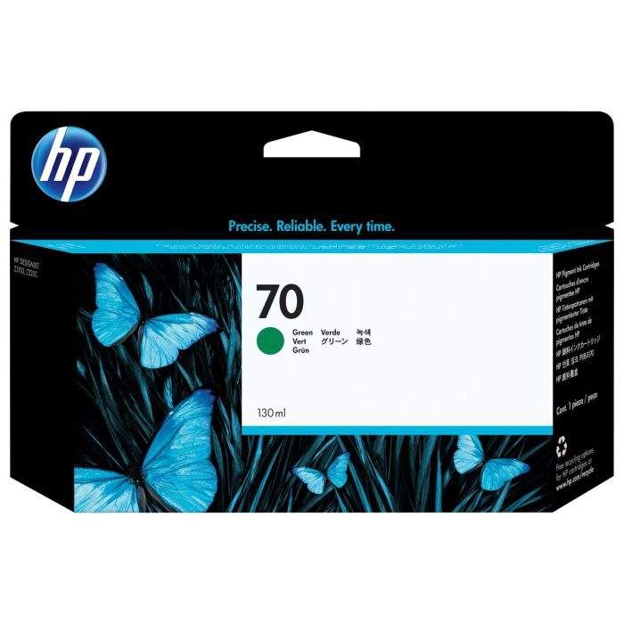 HP C9457A Cartouche d'encre verte originale Vivera 130 ml standard capacity 1-pack