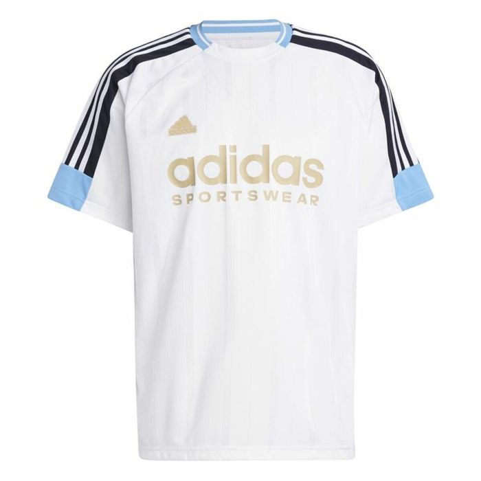 T-shirt à manches courtes homme Adidas Tiro Nations Blanc