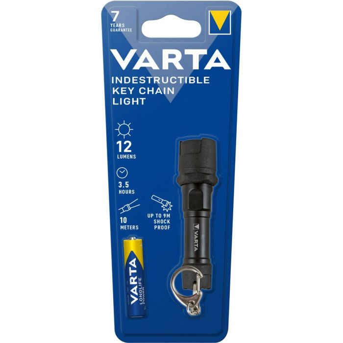Porte-clés lanterne LED Varta Indestructible 12 Lm 1 Porte-clés lanterne LED Varta Indestructible 12 Lm 1